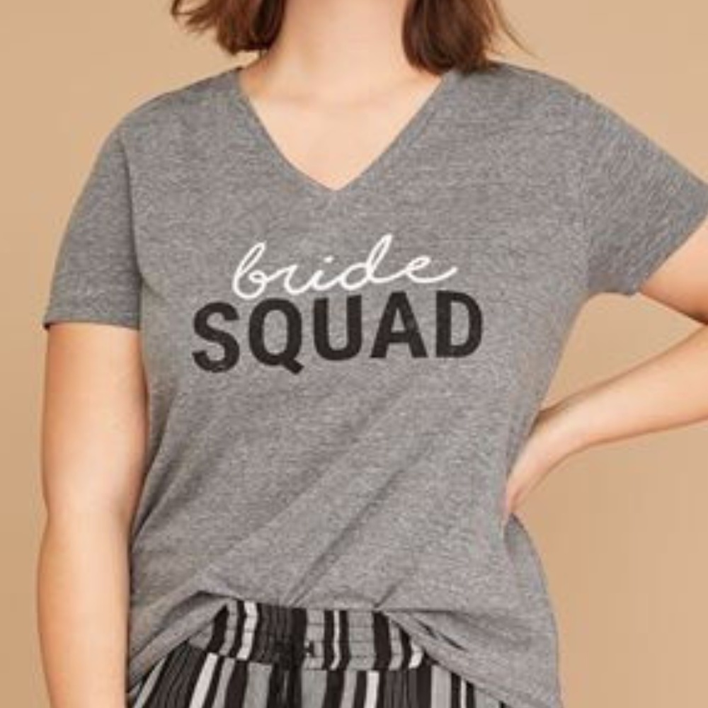 LANE BRYANT BRIDE SQUAD TEE - BRAND NEW! SZ 14/16
